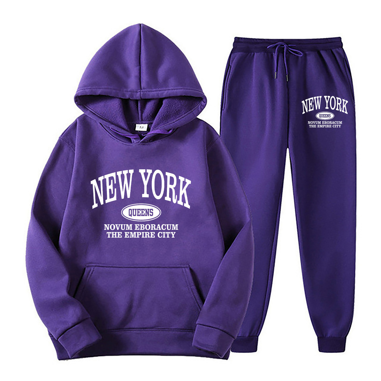 Herren Kapuzenpullover Und Jogginghose Set Sport Freizeit Outfit_voghion.com