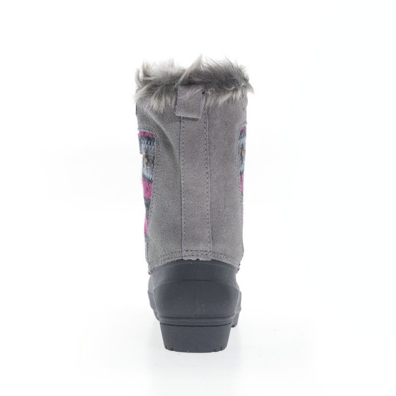 Botas de caza de patos botas de nieve botas impermeables y cálidas botas de nieve de invierno para niños y niñas