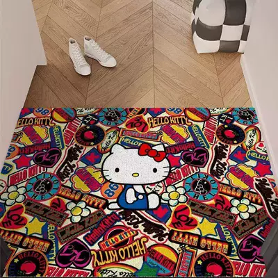 mat, dirt-scraping silk loop, Avtomobil döşəmə paspasları - katie-is-surrounded-by-small-records-4060cm-silk-loop