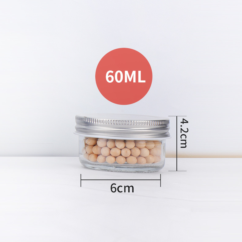 Salsa de pescado al por mayor botella de vidrio sellada puede botella de salsa de Chile doméstica con tapa miel sub-botella fábrica al por mayor