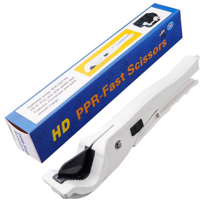 Fábrica PPR tubería blanca tijeras rápidas PVC tijeras rápidas PB PE tijeras cortatubos PPR tijeras