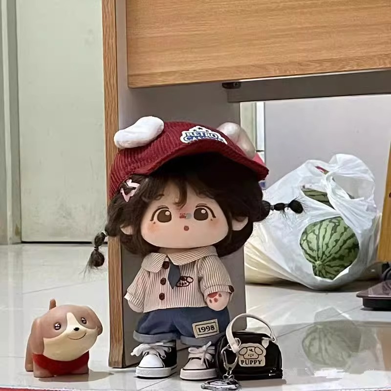 Шуба из коры щенка + штаны + шапка