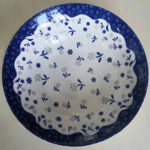 8Ӣ������ӡ����������մ���뜫�����մɴ��� 8&lsquo;&rsquo; salad bowl