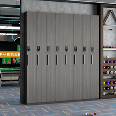 ビリヤードホール ビリヤードルーム用品 ビリヤードロッド収納キャビネット ディスプレイキャビネット 会員専用クラブキャビネット パスワードロックロッドキャビネット