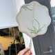 silk fan skeleton diy material bag cocoon handmade blank round fan accessories fan frame fan bone accessories dragon boat festival