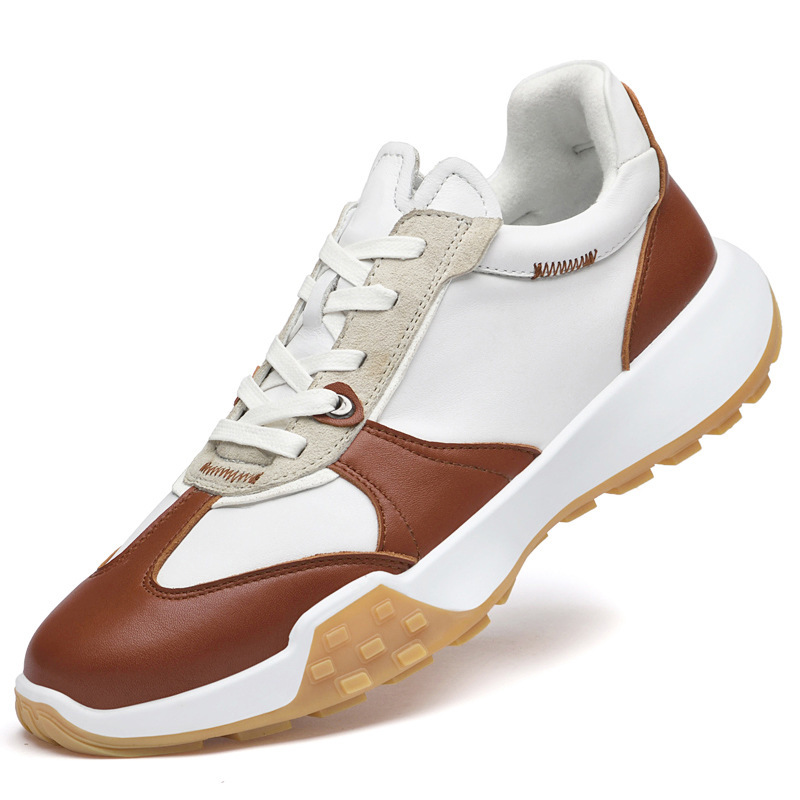 2023 New Men's Shoes Casual Men's Shoes Sports Men's Shoes Men's Forrest Gump Running Shoes Golf Leather Single Shoes