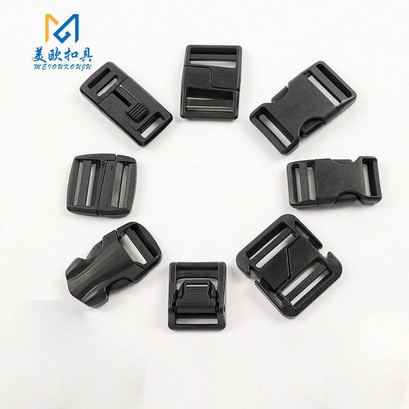 Manufacturer Supplies Thickened Snap Buckle Backpack Accessories, Backpack Buckle, Waist Bag Buckle, Plastic Buckle