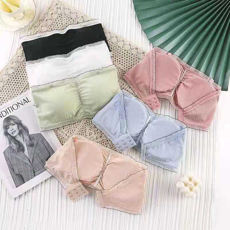 New color tube top underwear female students Korean style lace strapless underwear small chest push up wrapped chest girl bra New color tube top underwear female students Korean style lace strapless underwear small chest push up wrapped chest girl bra