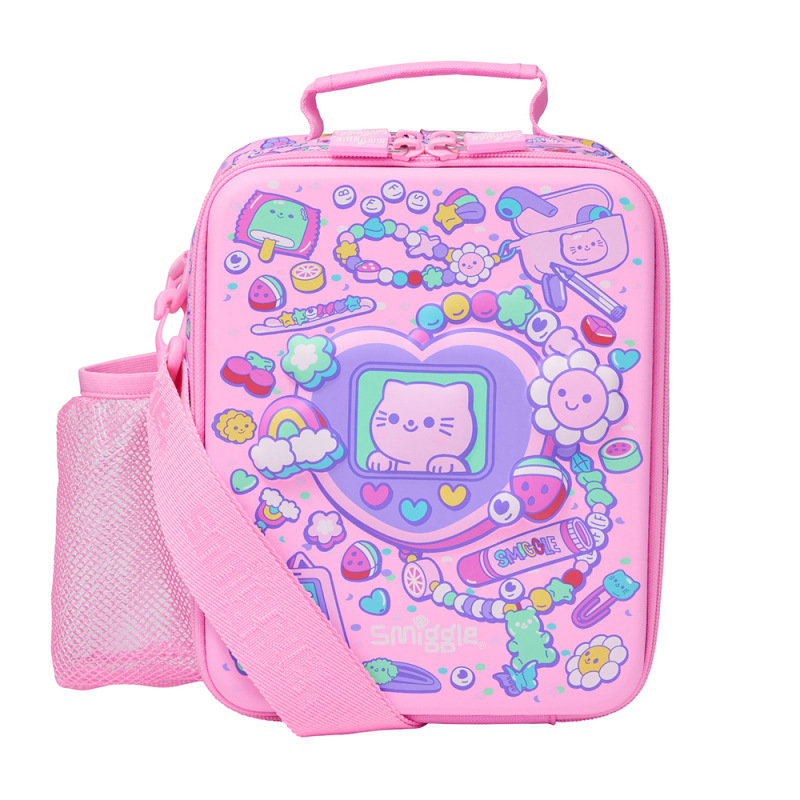 Australia smiggle doble capa Bento bolso caja de almuerzo niños de la escuela primaria BOLSA DE AISLAMIENTO impermeable bolsa de almuerzo grande