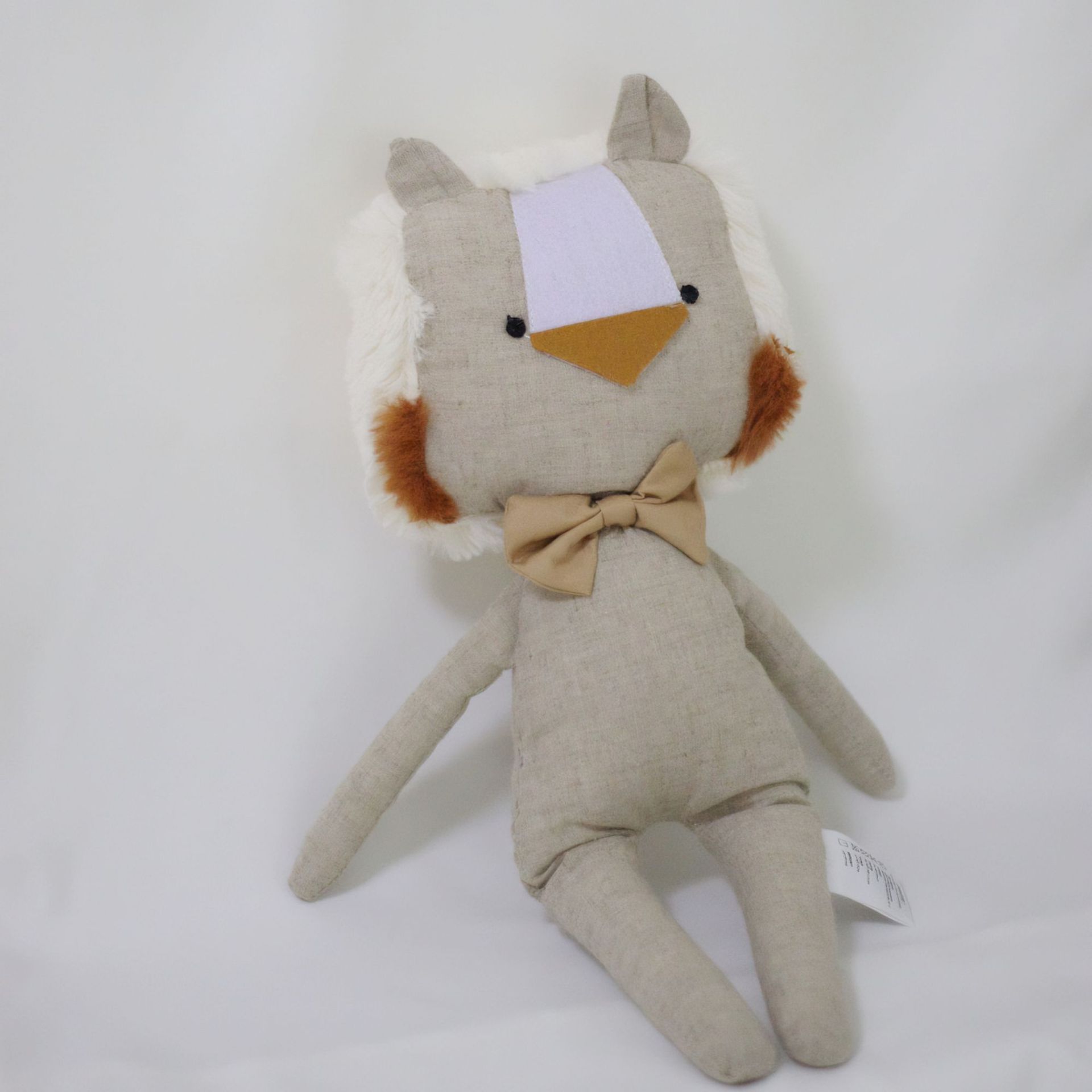 Nordic Style Danish Fairy Tale Gentleman Lion Doll Cotton Cute Lion Doll Baby Comfort Doll