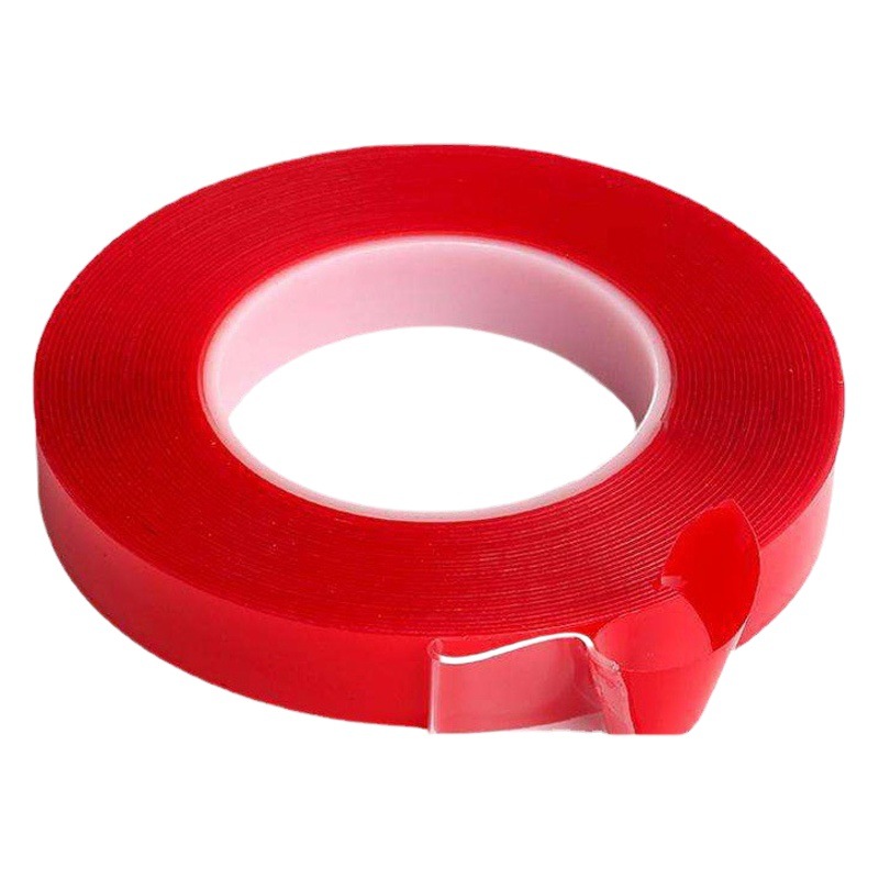 Ronda transparente de acrílico adhesivo de doble cara pegatina decoración del coche de la boda nano transparente adhesivo extraíble adhesivo ronda de dispensación