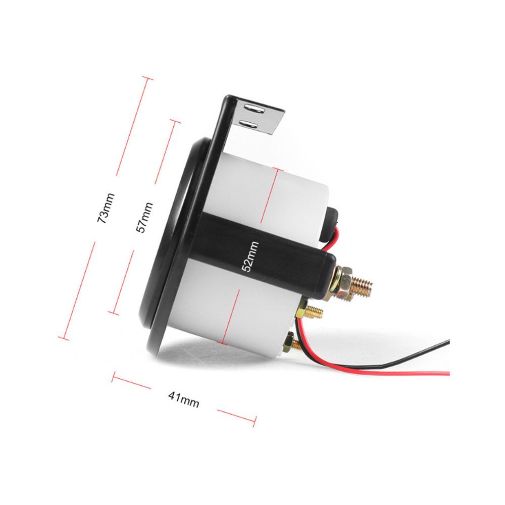 Cross-Border Hot-Selling Car Modification 12V Universal 52mm Fuel Gauge Indicator Light Fuel Level Meter