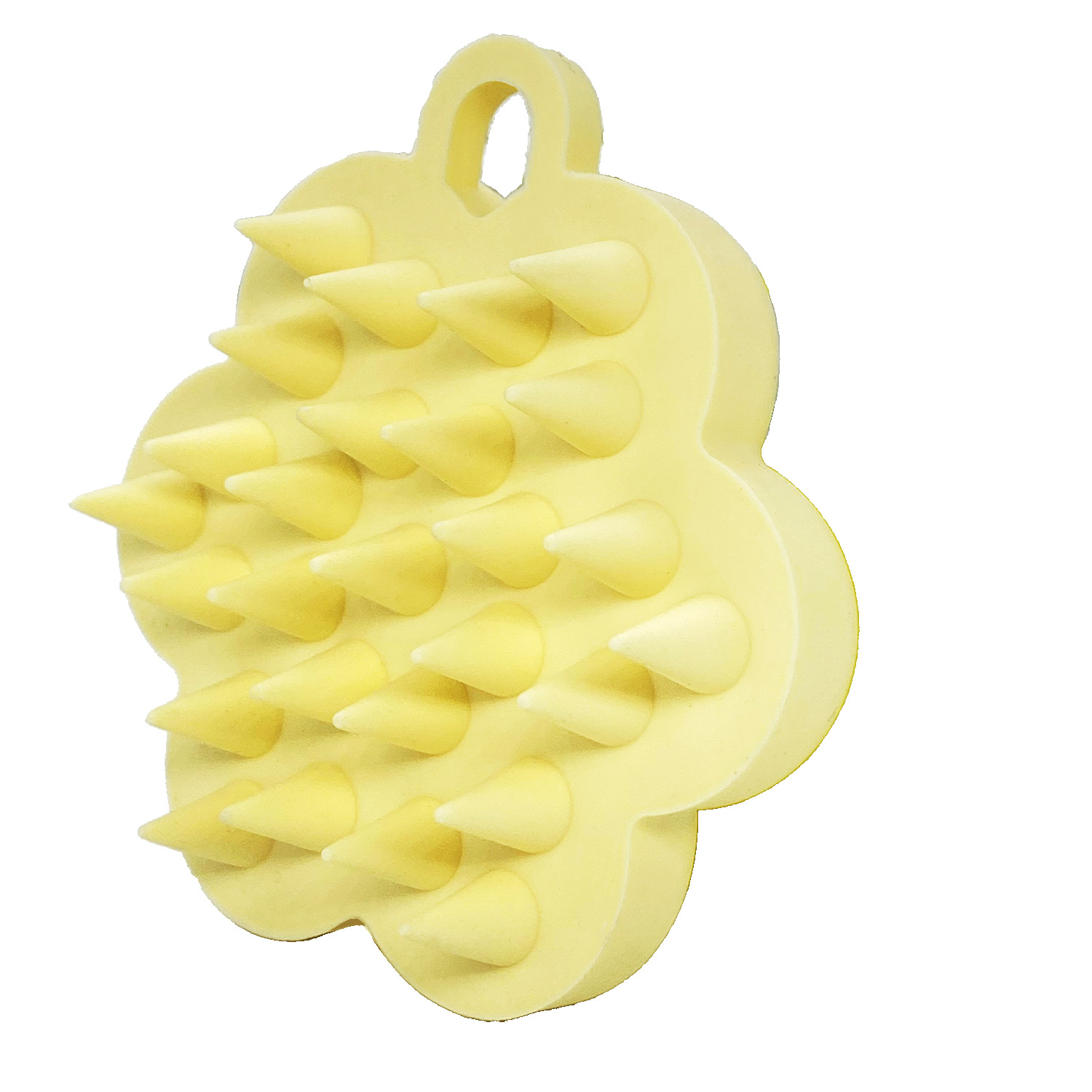 Factory ready silicone shampoo brush scalp cleaning massage shampoo comb dry and wet dual-use shampoo massage tool comb