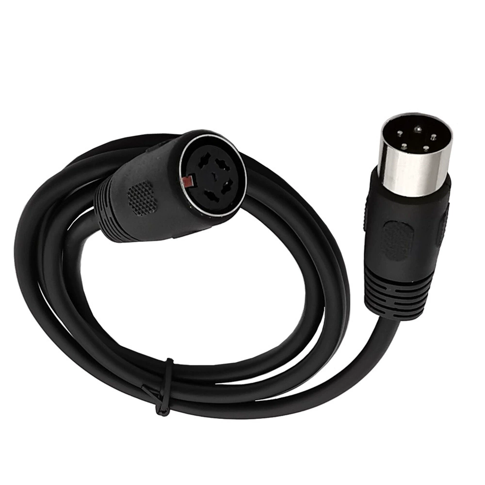 Big DIN line 4pin car audio and video cable Old -style keyboard interface MIDI cable beam big DIN data cable