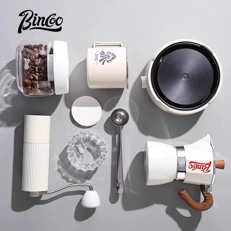 Набор Bincoo Coffee, кофемашина, маленький кофейник