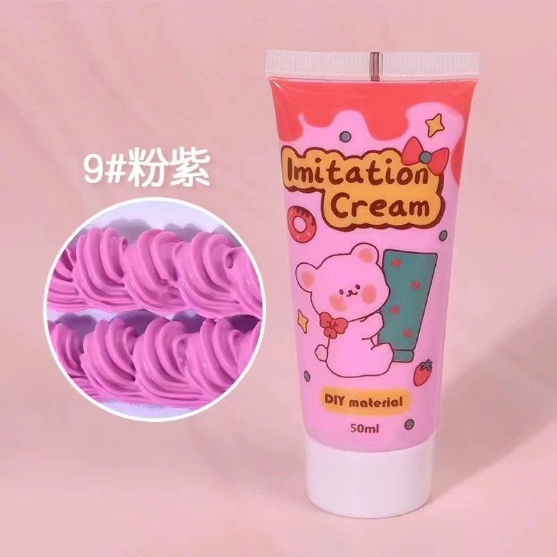 diy奶油胶无痕发夹卡通配件发卡女刘海碎发夹糖果色水滴BB夹批发|undefined