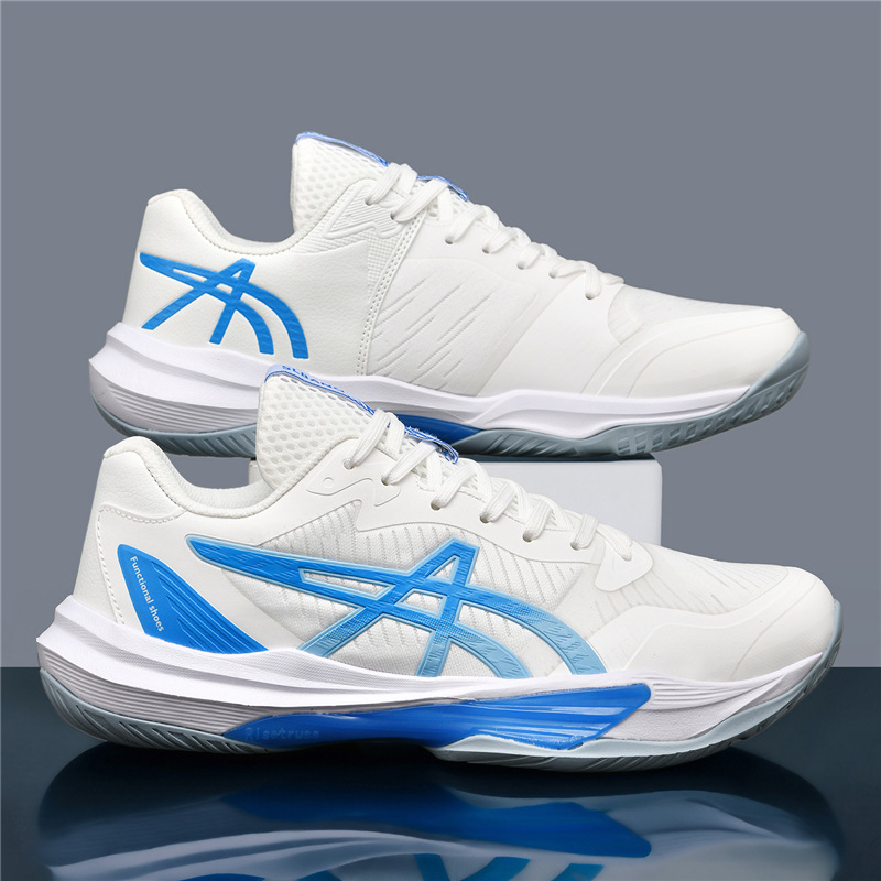 Nuevos zapatos de tenis profesionales transfronterizos zapatos de hombre ligeros cómodos zapatos deportivos transpirables zapatos de bádminton casuales en stock al por mayor