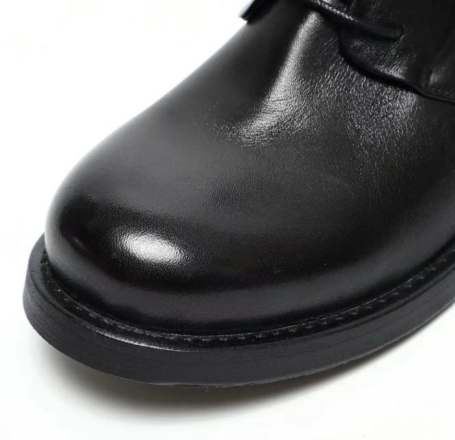 Autunno e inverno nuovi stivali da uomo scarpe derby suola in pelle moda scarpe da uomo stivaletti allacciati tendenza tutto_voghion.com