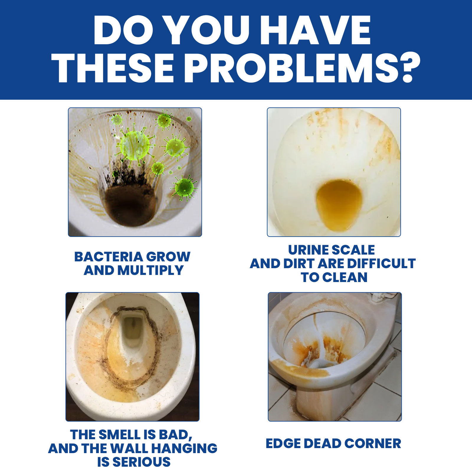 Jaysuing Toilet Cleaning Effervescent Tablets Home Descaler Deodorizer Odor Remover Stain Remover Toilet Stain Cleaner