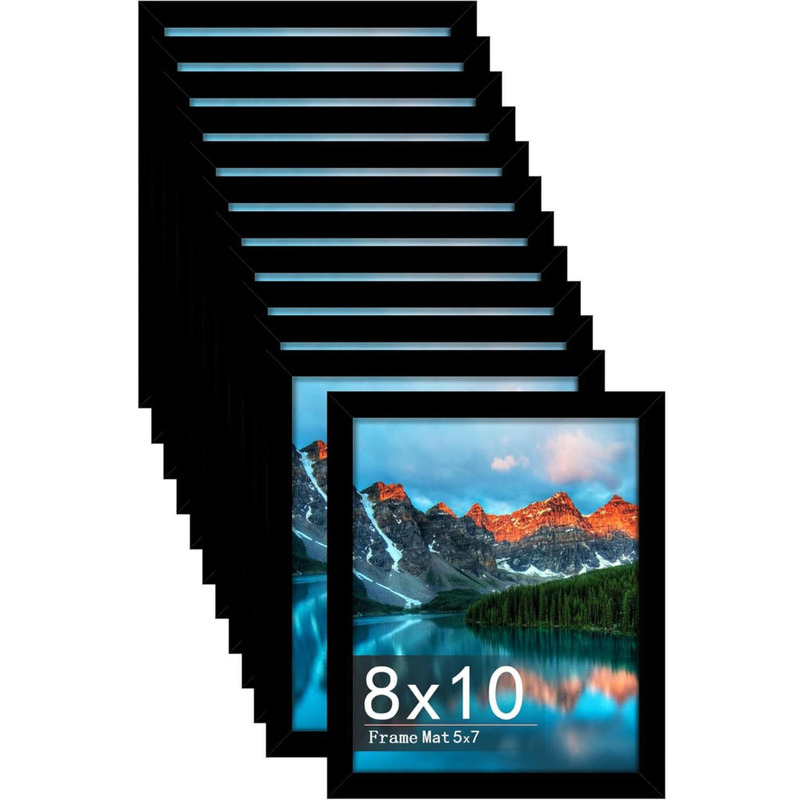 Cross-Border American-Style Rectangular Photo Frames 5-Inch, 6-Inch, 7-Inch, 8-Inch, 10-Inch, 12-Inch Tabletop Photo Studio Creative Wall-Mounted Picture Frame Manufacturer