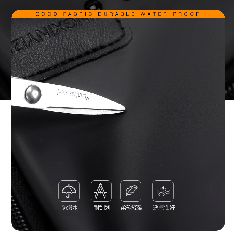 Wholesale new large-capacity men's chest bags, single-shoulder crossbody water cup bags, multi-functional waterproof outdoor small backpacks undefined