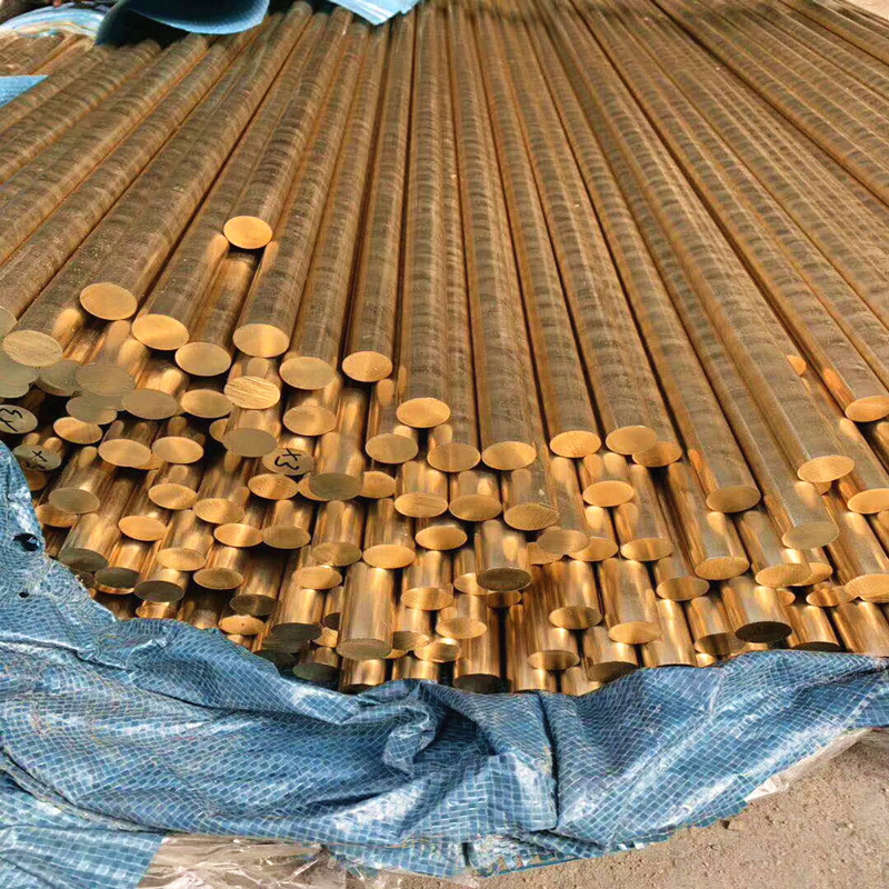 国标高品质耐磨锡青铜棒QSn4-3青铜棒60mm-320mm直径锯床切割圆棒