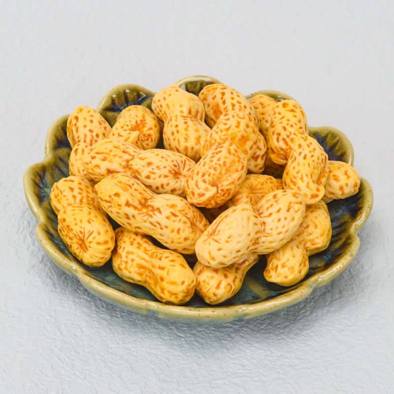 1対1落花生の模型に食べ物の模型を置いて落花生のドライフルーツを炒めて立体的にショーウインドーを飾って一時的に道具を食べて遊ぶ|undefined