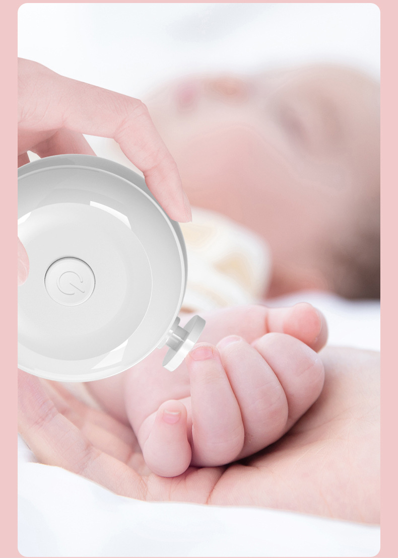 婴儿电动磨甲器宝宝儿童成人通用修指甲机电动美甲打磨机美甲跨境详情8