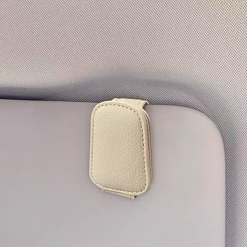 Car Glasses Clip, Car Sun Visor Storage, Car Summer Sunglasses, Multi-Functional Creative Card Holder