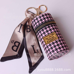 2024 New Style Lipstick-Shaped Charm for Clutch Bags – Portable Mini Coin Purse Pendant, Luxurious & High-End Accessory