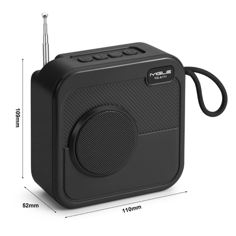 YG-A111 新しいアフリカホット販売ワイヤレス Bluetooth スピーカーポータブルミニラジオマカロンカラーオーディオ|undefined