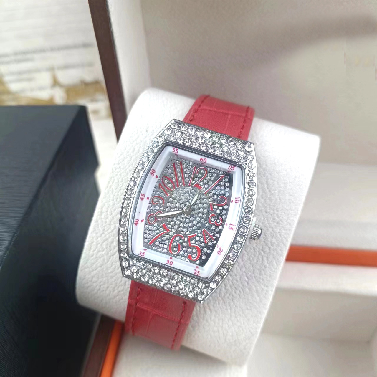 All Seasons Season Simple Style Solid Color Buckle Quartz Watch Women's Watches
