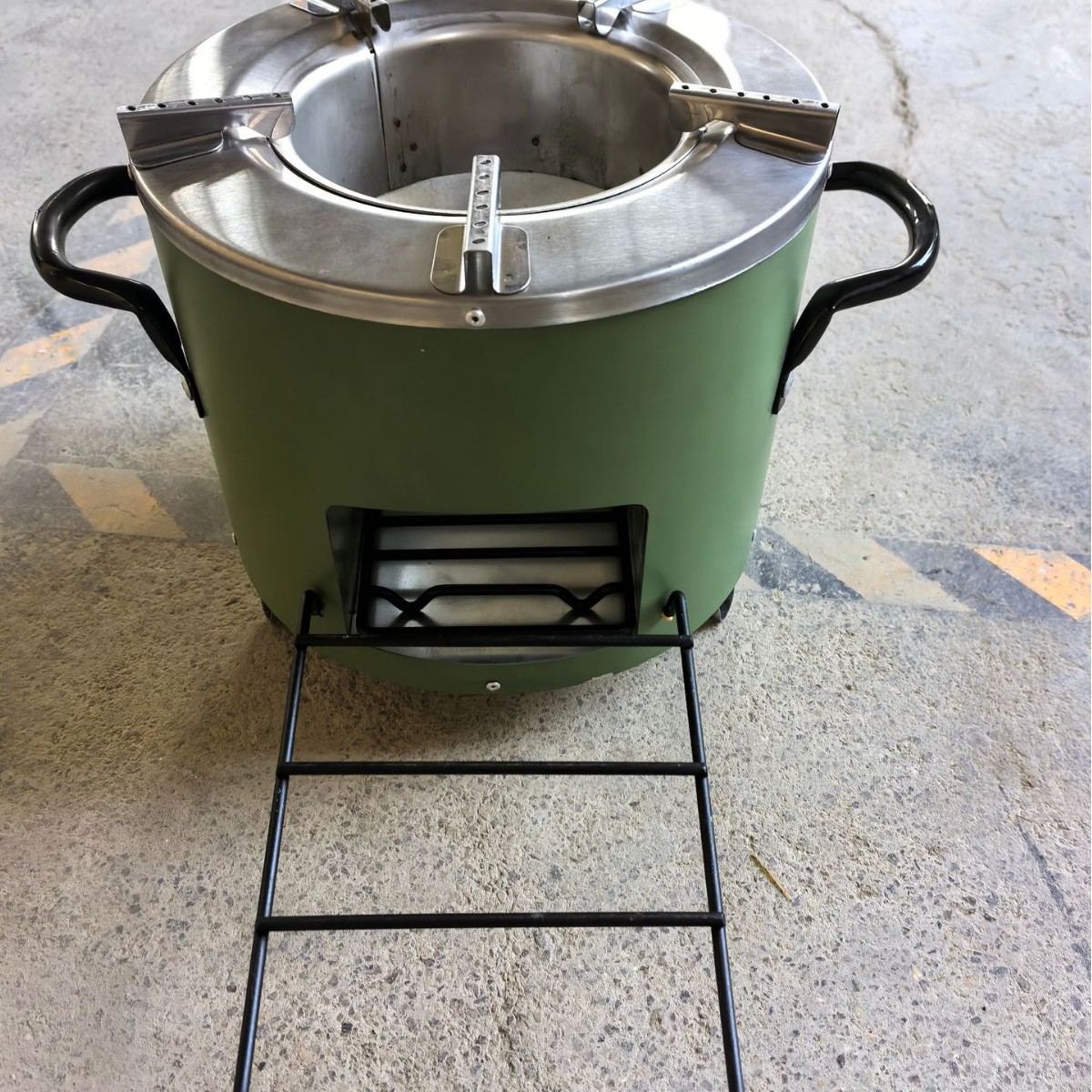 非洲炉柴火炉碳烤炉不锈钢烤炉出口非洲炉家用碳烤炉