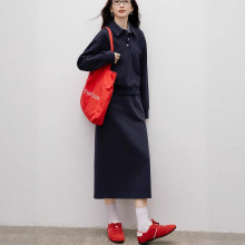 2025秋季新款女装撞色假两件可拆格纹翻领上衣90125282101