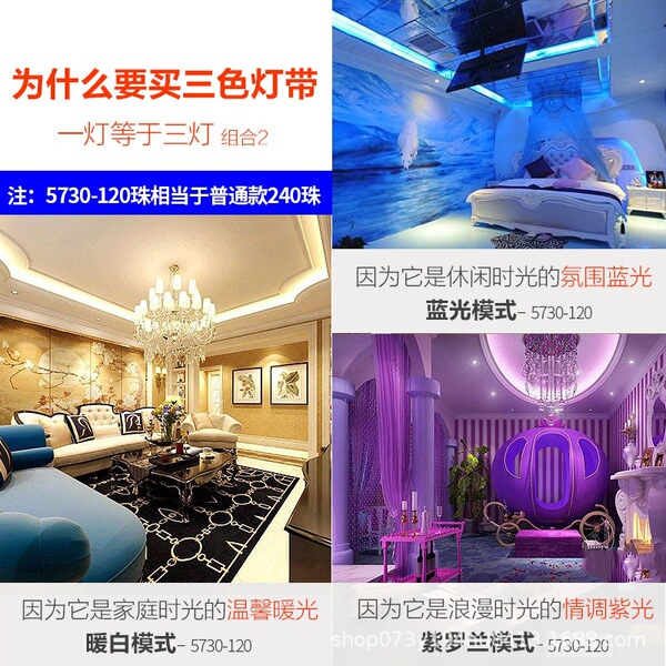 Travel super bright copper LED light strip