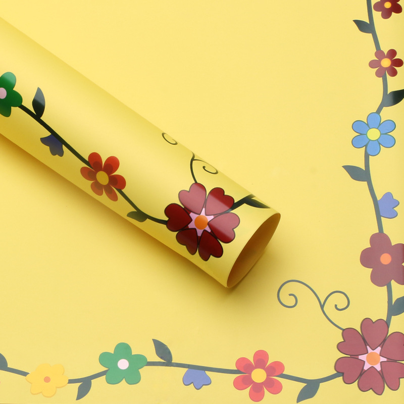 Huasei colorida flor pequeña flor flor de papel de embalaje de flores hecha a mano diy regalo ramo de flores materiales de florista