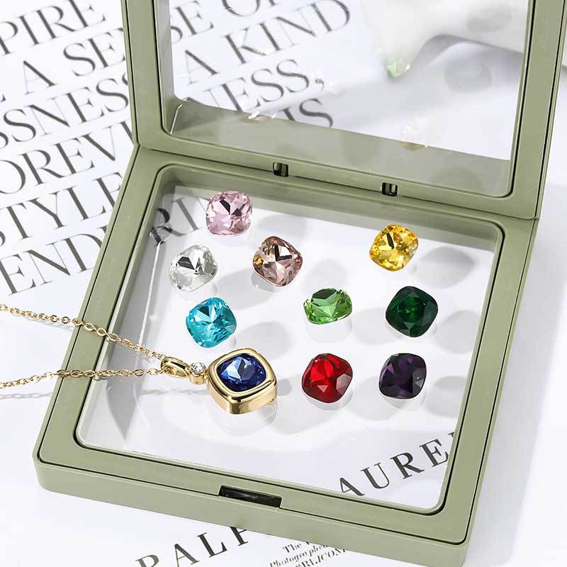 Simple Style Heart Shape Copper Plating Zircon Pendant Necklace 1 Piece