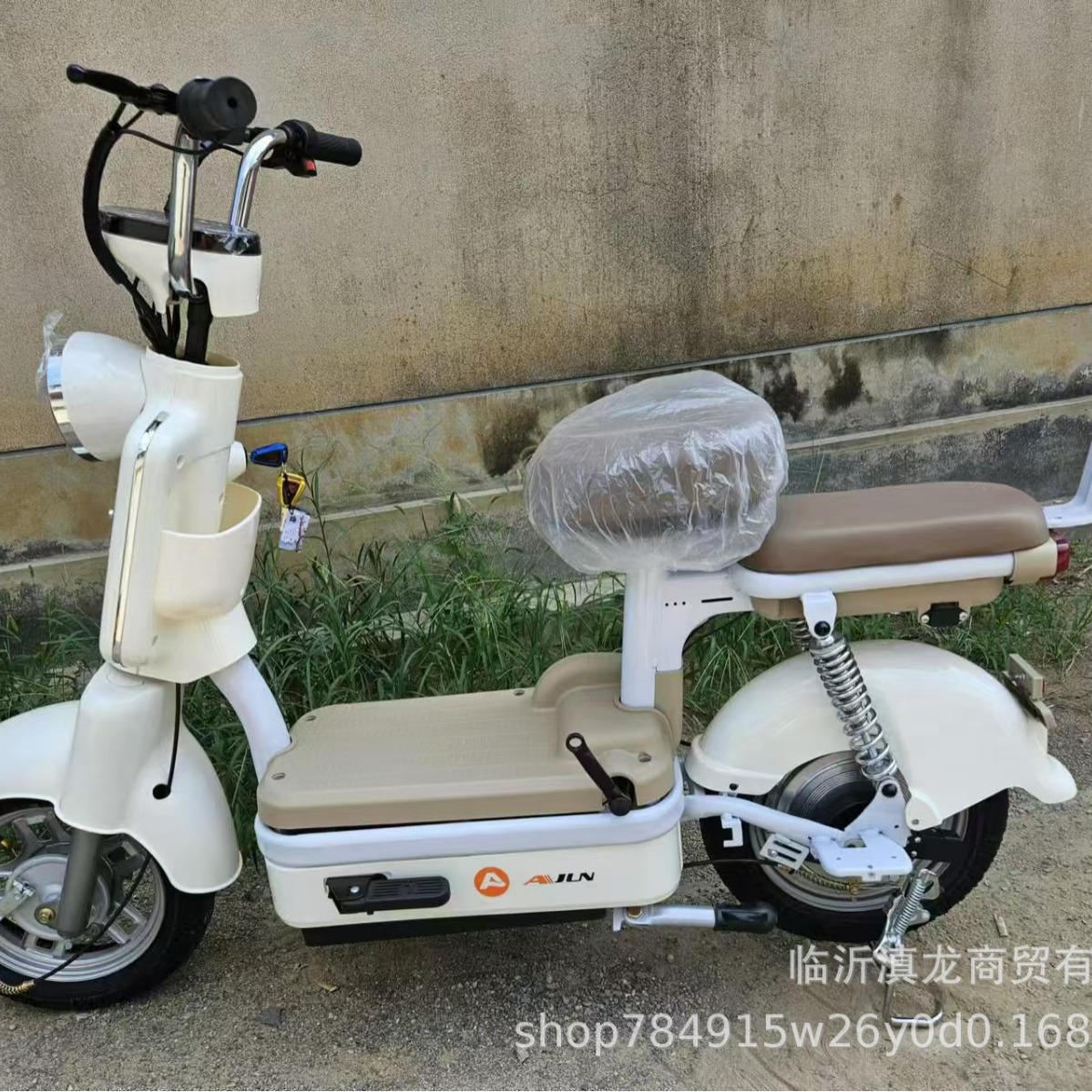 2024 Electric Scooter Brake Handle with Rearview Mirror, 8-Mile Range Brake Handle with Power-Off Function for Factory Use, Foreign Trade, 2-Wheel Electric Motorcycle