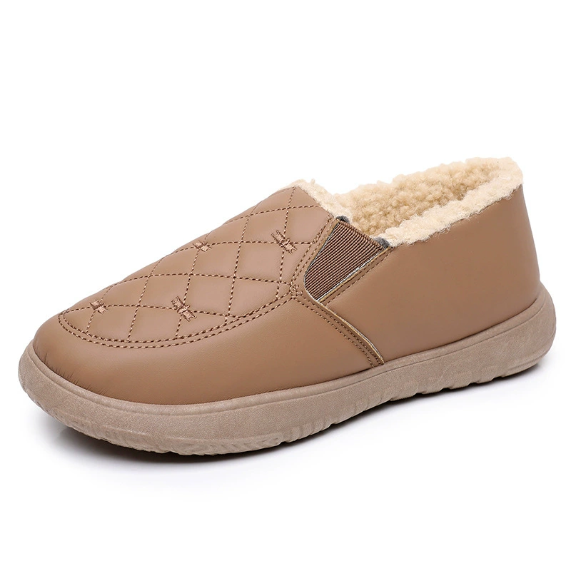 Winter warm shoes, universal footwear for leisure for mother