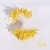 2mm stamens lemon yellow (about 400 pieces)