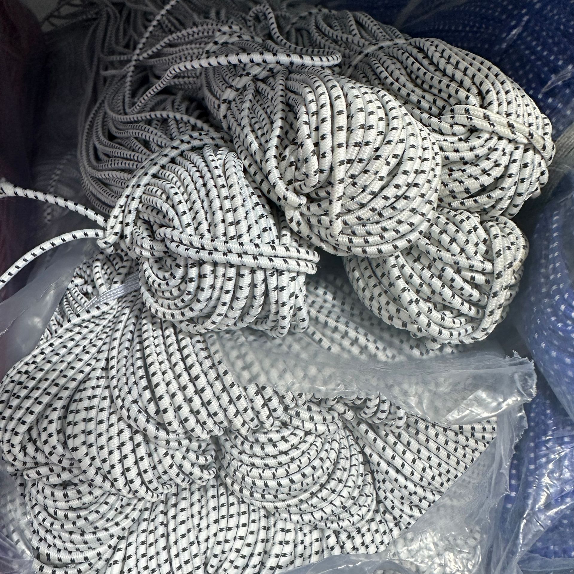 Color redondo elástico 2.5mm látex elástico cuerda de alta elasticidad cuerda de tendón de pluma cuerda elástica