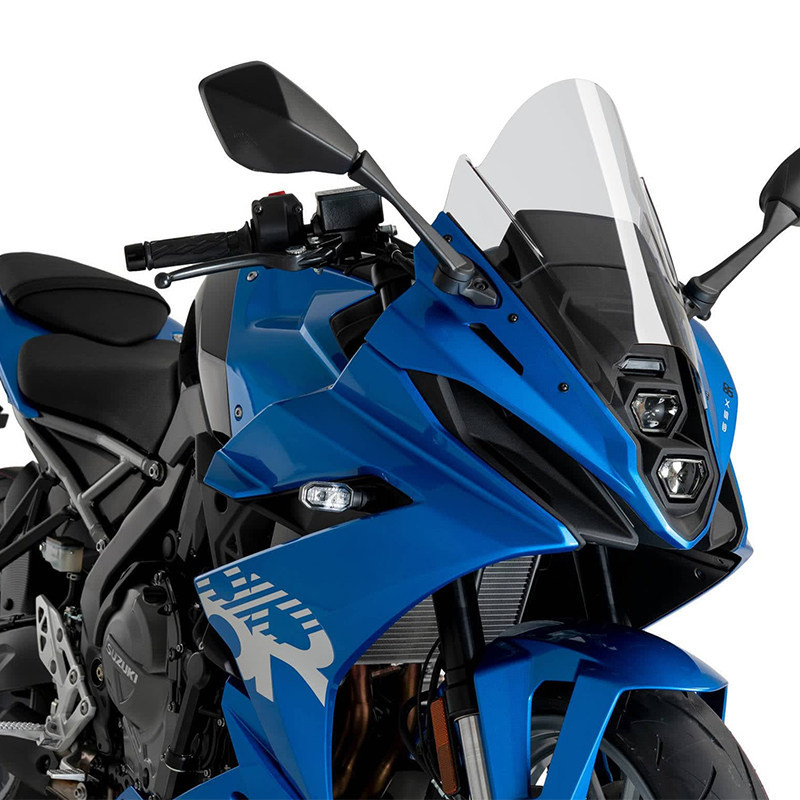 Suitable for Suzuki Gsx-8R Modified Windshield, Heightened Racing Windscreen, Track Windshield 25+