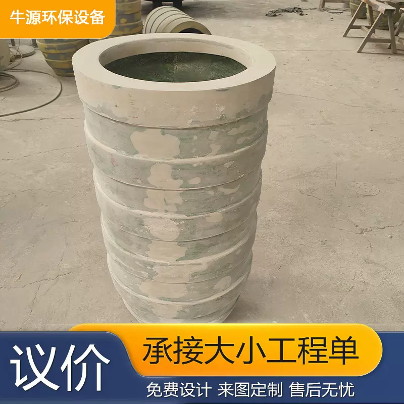 玻璃钢椭圆花盆 北欧落地大花瓶商场酒店花箱 FRP手糊花盆