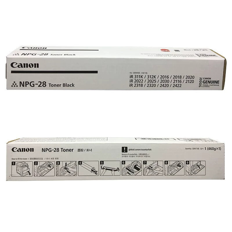 Копировальный тонер Canon NPG-28 Powder Box IR2318 2016 2020 2420 2320 2422