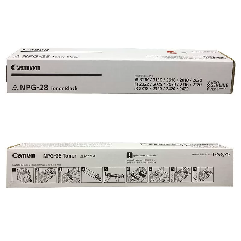 Копировальный тонер Canon NPG-28 Powder Box IR2318 2016 2020 2420 2320 2422