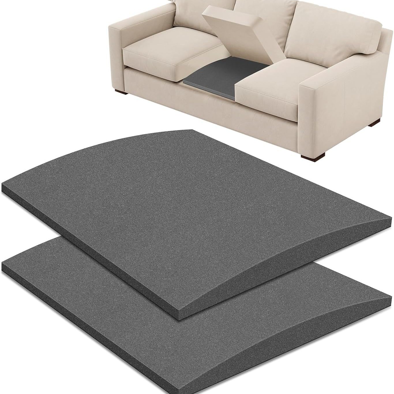 Sofa Cushion Support Sofa Cushion Sagging Repair Sofa Furniture Seat Cushion Sagging Repair Curved High Density
