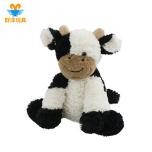 定制动物抱枕毛绒玩偶可爱奶牛儿童抱枕枕头布娃娃生日礼物公仔