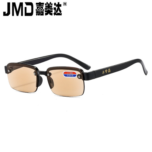 New Frameless Reading Glasses High Definition Elderly Glasses for Men and Women Retro Comfort Reading Glasses Factory Wholesale