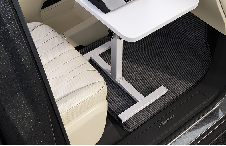Car-Mounted Small Table Board, Foldable Dining Table, Universal Table for Front and Rear Seats, Multifunctional Table for Studying and Doing Homework