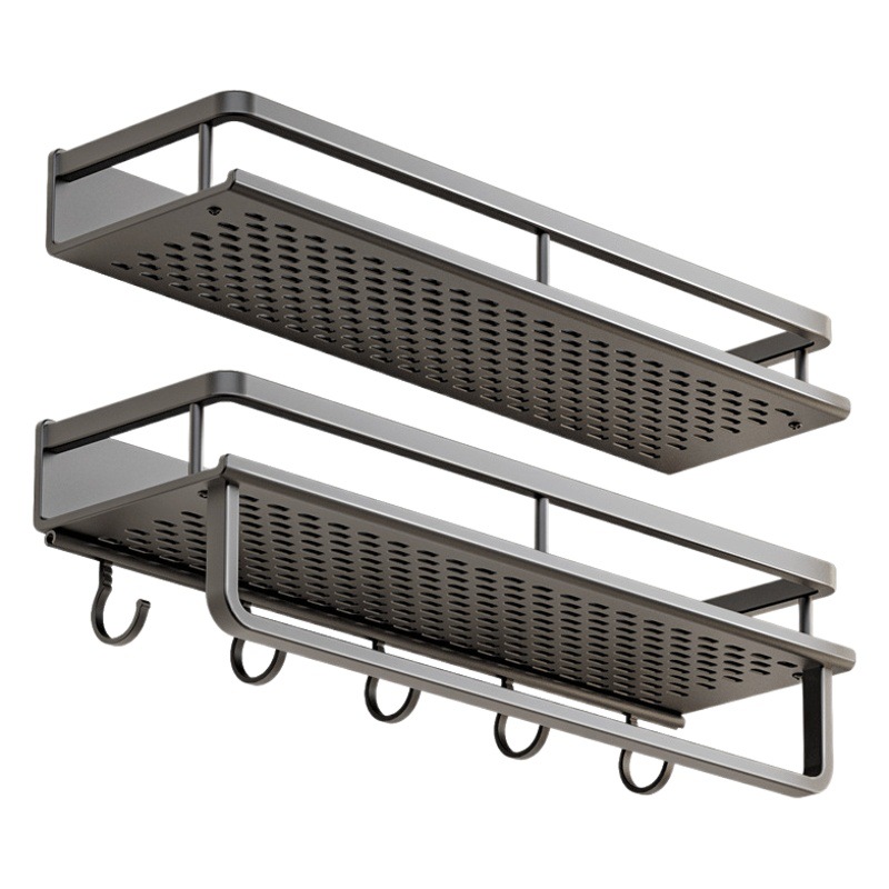 Estante de almacenamiento de baño sin golpes lavabo de baño montado en la pared baño balcón cocina inodoro Almacenamiento de pared